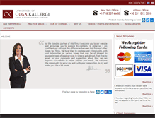 Tablet Screenshot of greek-lawyers.info